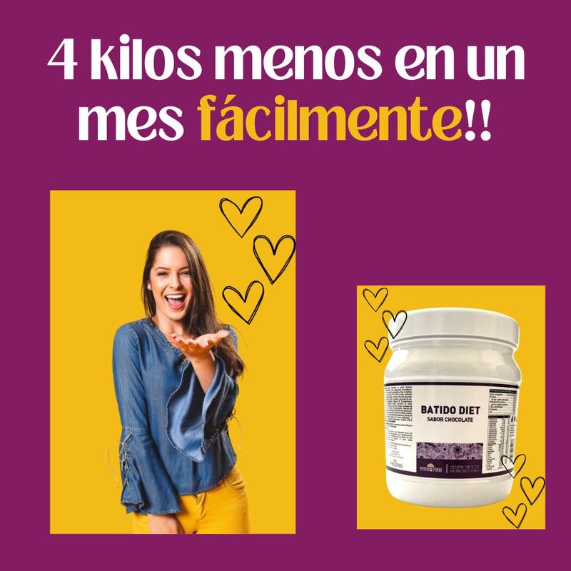 Plan para perder 4 kilos en un mes fácilmente, sin dietas y de forma saludable
