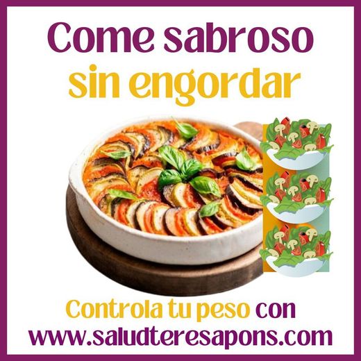 Una receta buenísima que no engorda porque tiene pocas calorias