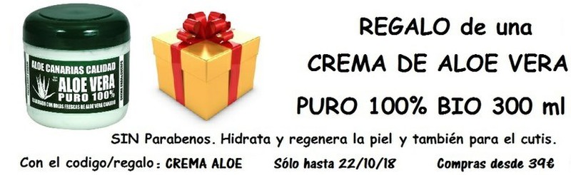 Creme livre de Aloe Vera BIO