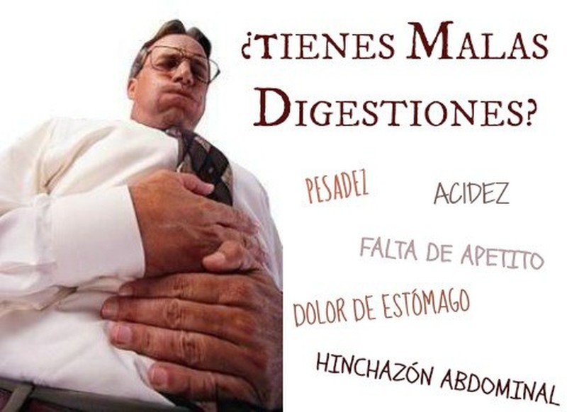 Para las malas digestiones