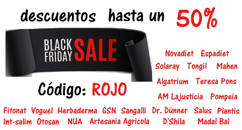 Black Friday REMISES 20%, 30%, 40%, 50%!!