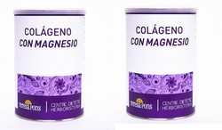 2 frascos de colágeno e magnésio 300gr