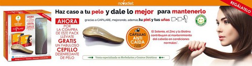 2 cajas de Capilare 60 cápsulas de Novadiet y regalo