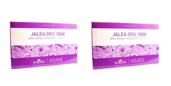 2 cajas de Jalea Oro 1500 defensas tercera edad