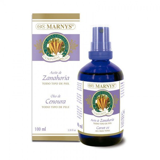 Aceite corporal con aceite de Zanahoria de Marnys 100 ml
