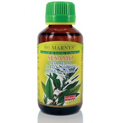Aceite de Sésamo 100% puro de Marnys uso externo y alimentario 125 ml