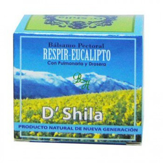 Balsamo pectoral Respir eucalipto D'Shila 50ml