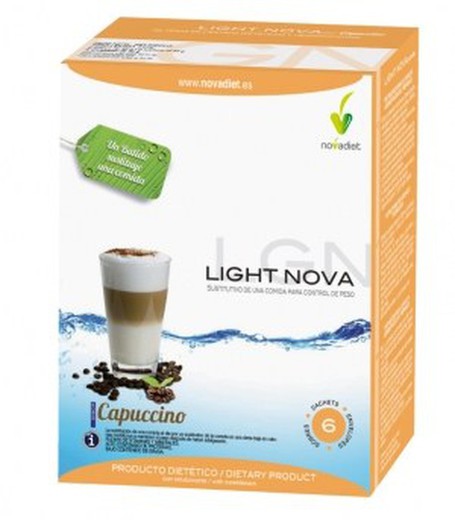 Batido light nova capuccino control de peso Novadiet