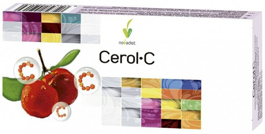 Cerol - C  (vitamina C) de Novadiet 30 comprimidos mastigáveis