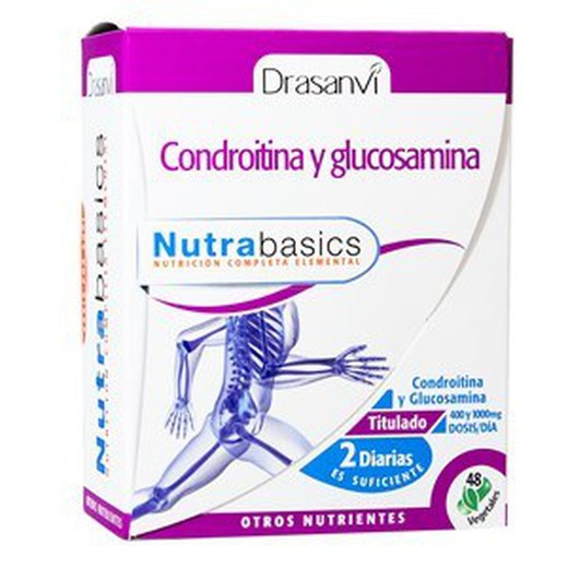 Condroitina+Glucosamina 48 Capsulas Nutrabasicos Drasanvi