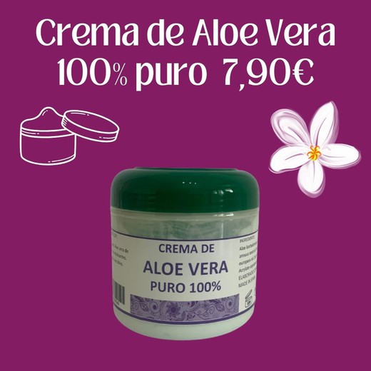 Crema de Aloe Vera Puro 100% BIO 300 ml