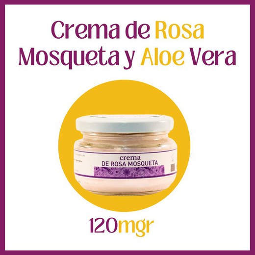 Crema de Rosa Mosqueta i Aloe 120ml