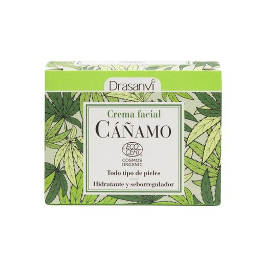 Crema Facial Cañamo Ecocert Bio 50ml Drasanvi