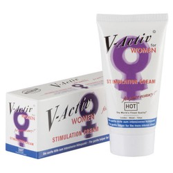 Crema V Activ Hot estimulación femenina 50ml