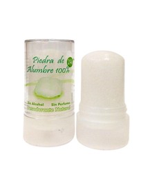 Desodorante mineral de alumbre de Potasio ecológico 100% 90gr