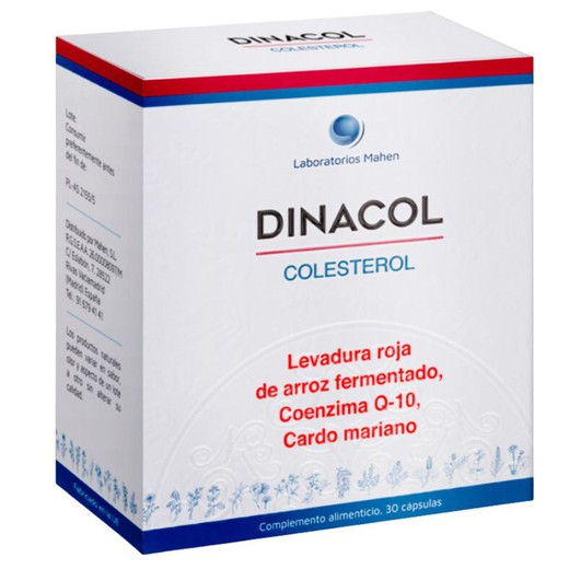 Dinacol 30 capsulas Mahen colesterol