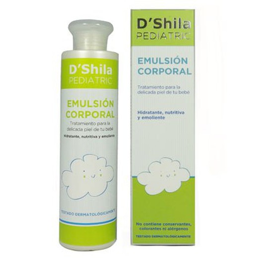 Emulsion corps 200 ml pediatrico D'Shila