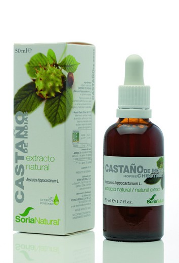 Extracto de castanha das Índias 50ml Soria Natural