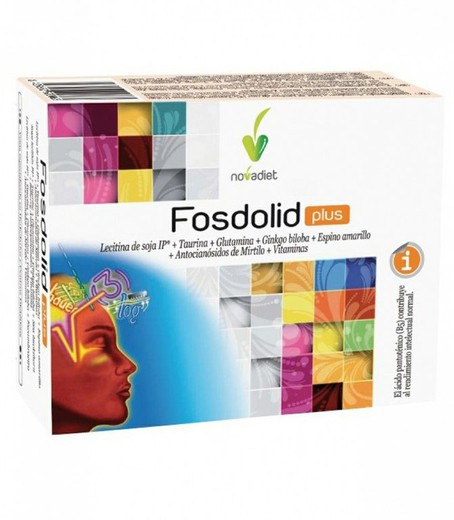 Fosdolid Plus memory Novadiet 60 cápsulas