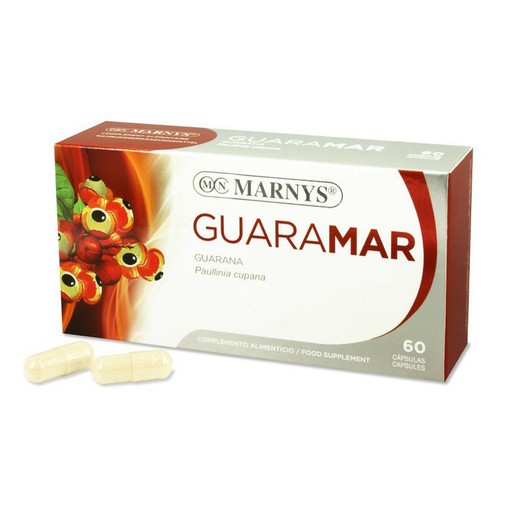 Guaramar Marnys guaraná 60 cápsulas de 500 mg