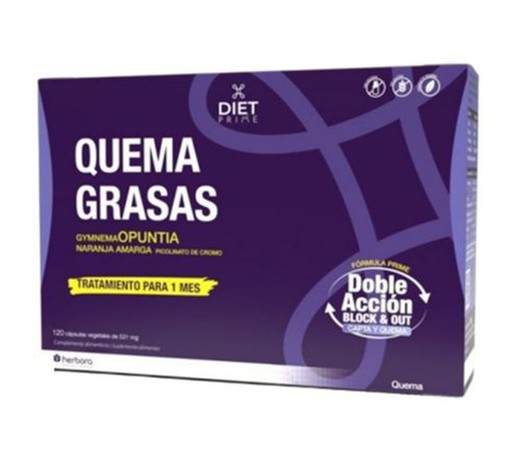 Quemagrasas Herbopuntia  120 Herbora