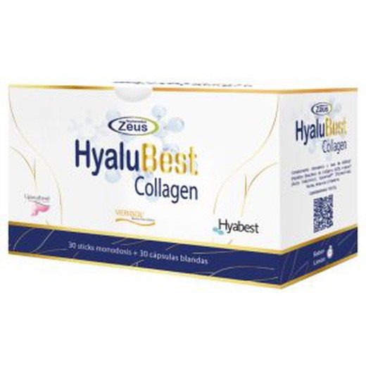 HyaluBest Collagen 30 sticks + 30 cápsulas Zeus