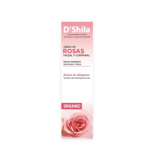 Jabon facial y corporal de Rosas  250 ml  D'Shila