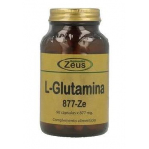 L- Glutamina Ze de Zeus 90 capsulas 877mgr