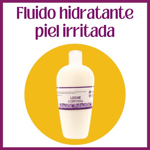 Fluido Hidratante para piel irritada