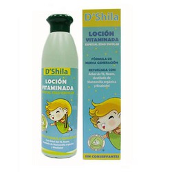 lotion spéciale vitaminé 250ml D'Shila âge scolaire