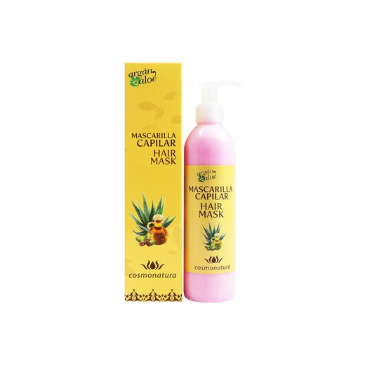 Mascarilla capilar de Aloe y aceite de Argan 250 ml