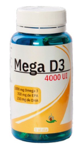 Mega D3 4000 UI vitamina D3  Espadiet