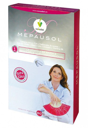 Mepausol menopausa Novadiet 60 cápsulas