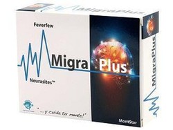 Migra Plus migraña, dolor de cabeza Montstar 45 capsulas