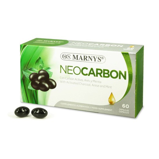 Neo Carbono 60 cápsulas de 800 mg Marnys