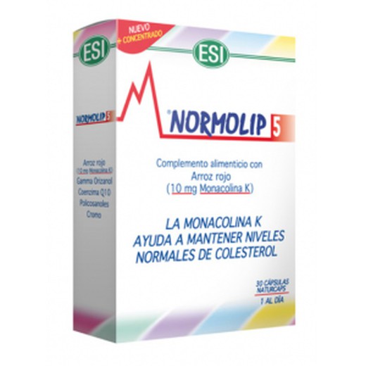Normolip 5 de ESI  colesterol  30 capsulas