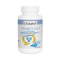 Omega 3-6-9 24 Perlas Nutrabasicos Drasanvi 1000 mg