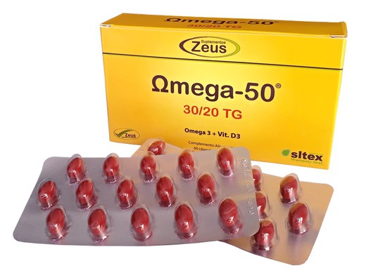 Omega 50 omega 3  de Zeus 30 capsulas