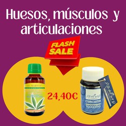 Pack para molestias de huesos, muscular y articulaciones