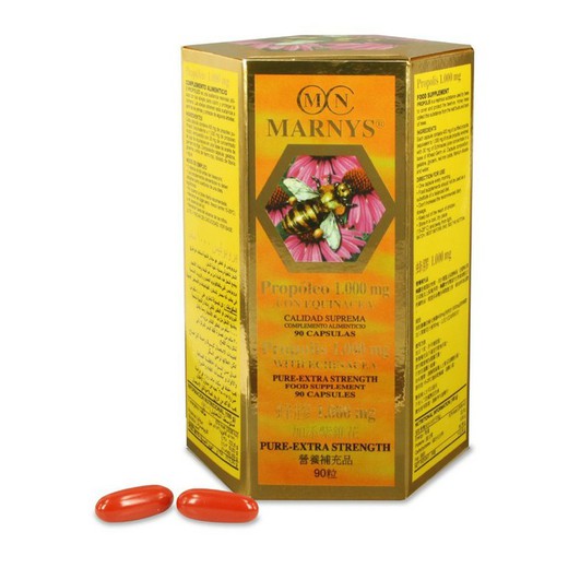 Propolis 1000 mg avec 90 capsules Marnys Echinacea