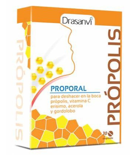 Proporal propolis masticable 30 Comprimits Drasanvi