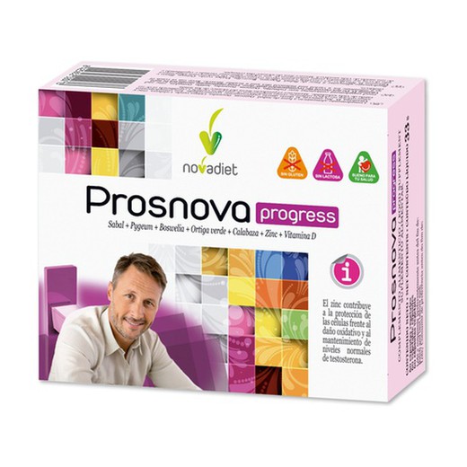 Prosnova Progres prostata inflamada de Novadiet 60 capsulas