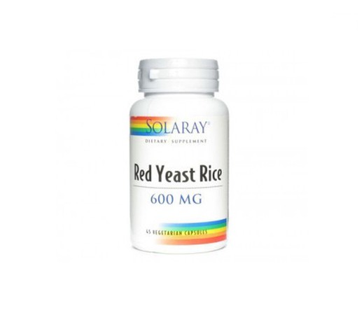 Red yeast rice colesterol Solaray 45capsulas