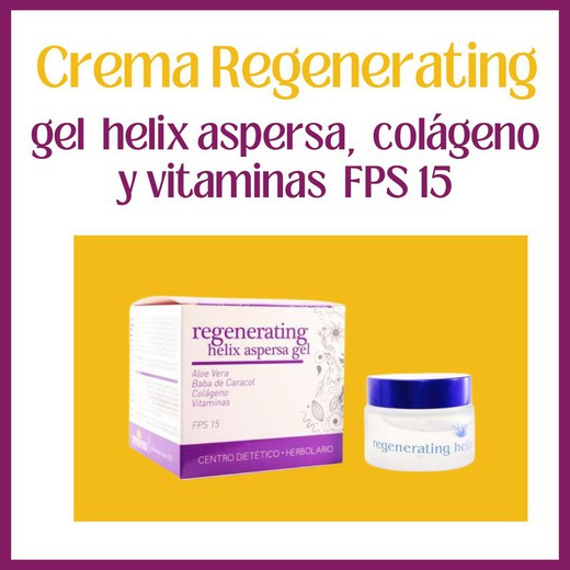 Regenerar gel de hélice aspersa 50 ml de Teresa Pons