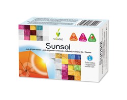 Sunsol protector solar 30 capsulas Novadiet
