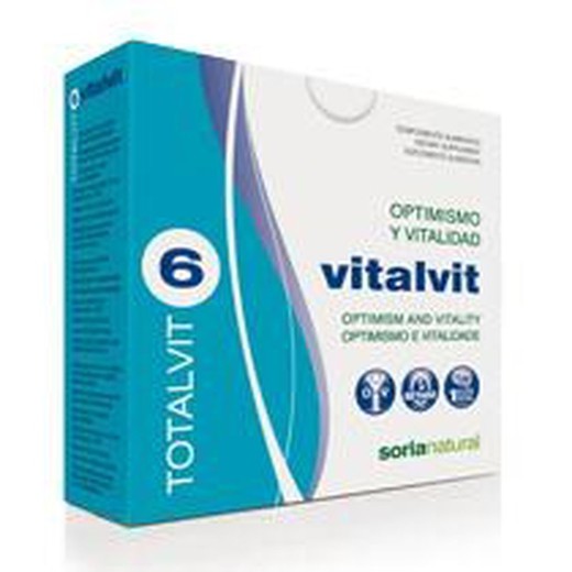 Totalvit juny Vitavit de Soria Natural 28 comprimits Estres-Optimisme