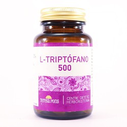 Triptofano 500 mg L ansiedade insónia Teresa Pons