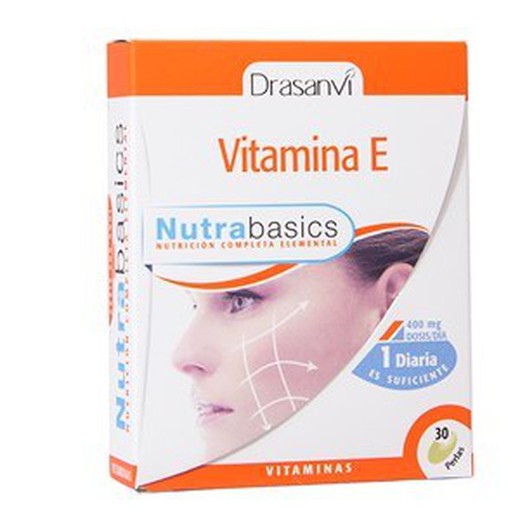 Vitamina E 30 Pérolas Nutrabásicas Drasanvi
