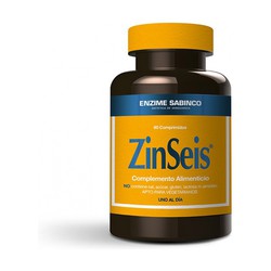 Zinseis Zinc y Vitamina B6 de Enzime Sabinco