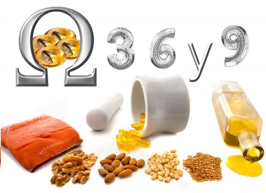 Acidos grasos Omega 3, 6, 9